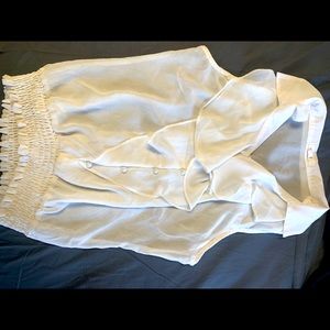 White blouse size small